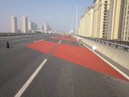 北京彩色防滑路面